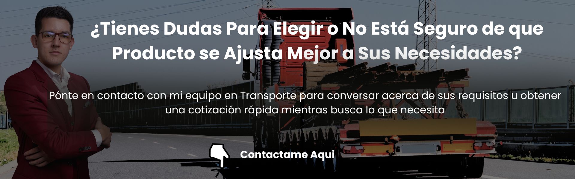 contacto de empresa de transporte de carga pesada