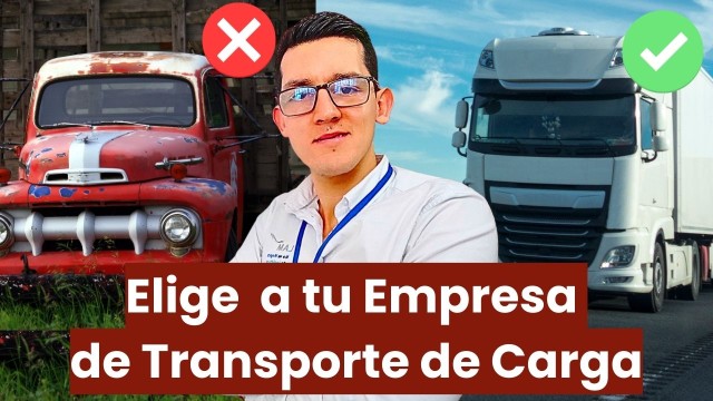 Elige a tu Empresa de Transporte de Carga por carretera