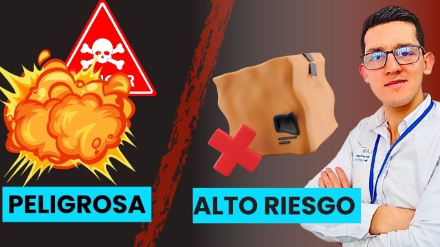 mercancias de alto riesgo vs mercancias peligrosas